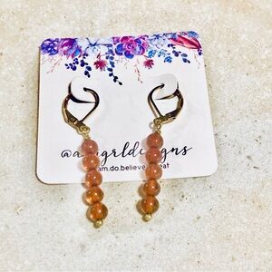 Authentic Natural Baltic Amber earrings